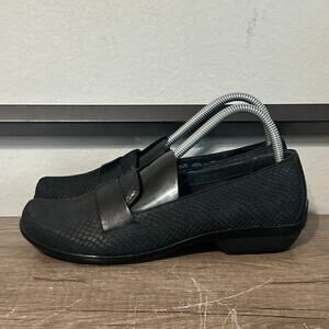 Dansko Olivia Women’s Slip-On Shoes Loafers Size 38 (8) Black